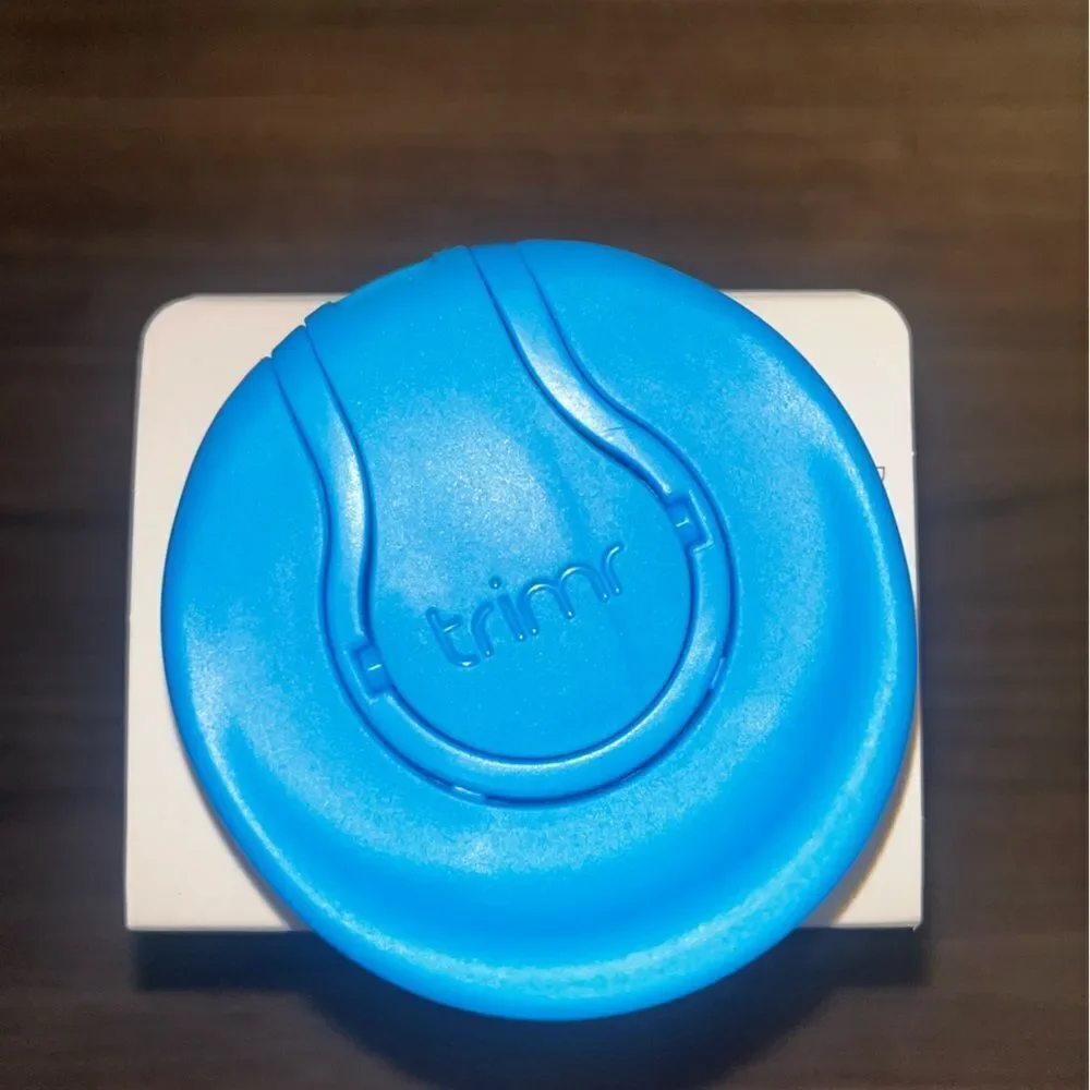 NWT Trimr Water + Protein Shaker Bottle Sip Straw Chug Spout Blue Royal Workout
